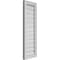 Ekena Millwork Vertical Surface Mount PVC Gable Vent: Functional, w/ 2"W x 1-1/2"P Brickmould Frame, 12"W x 36"H GVPVE12X3602SF - alternate 3